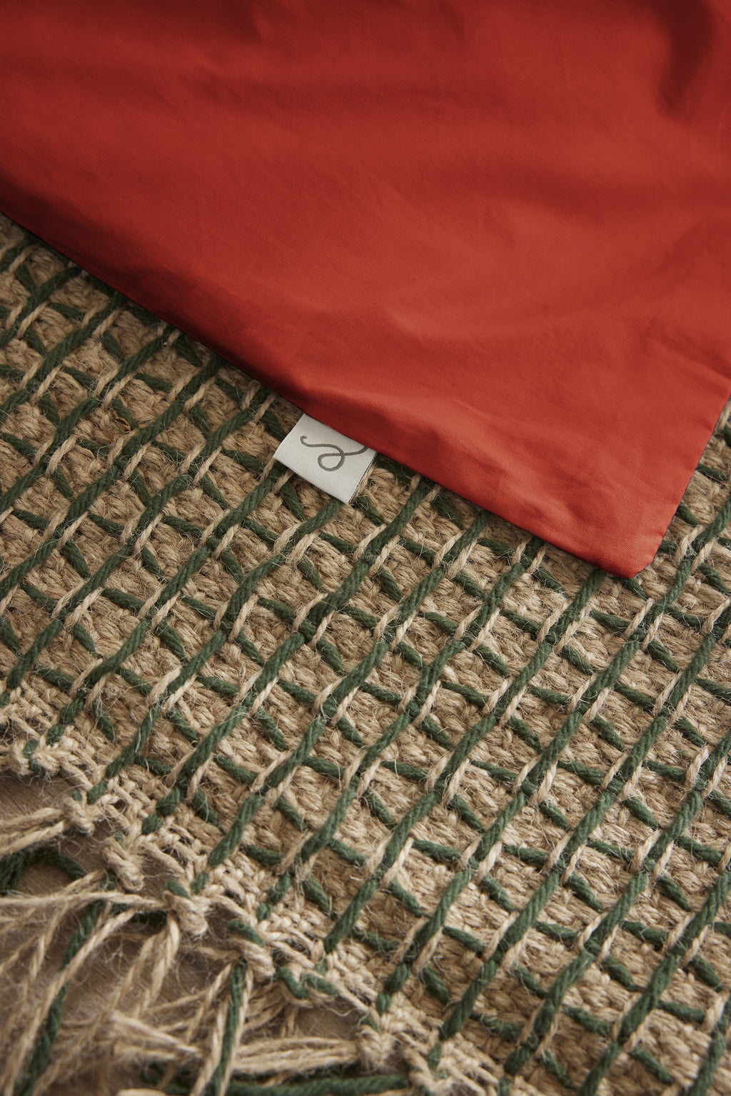 Bally - Taie D'Oreiller Percale Unie - 100% Coton - Terre De Sienne