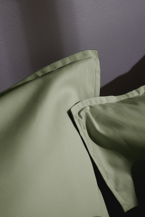 Bally - Örngott Enfärgad Percale - 100 % Bomull - Timjan