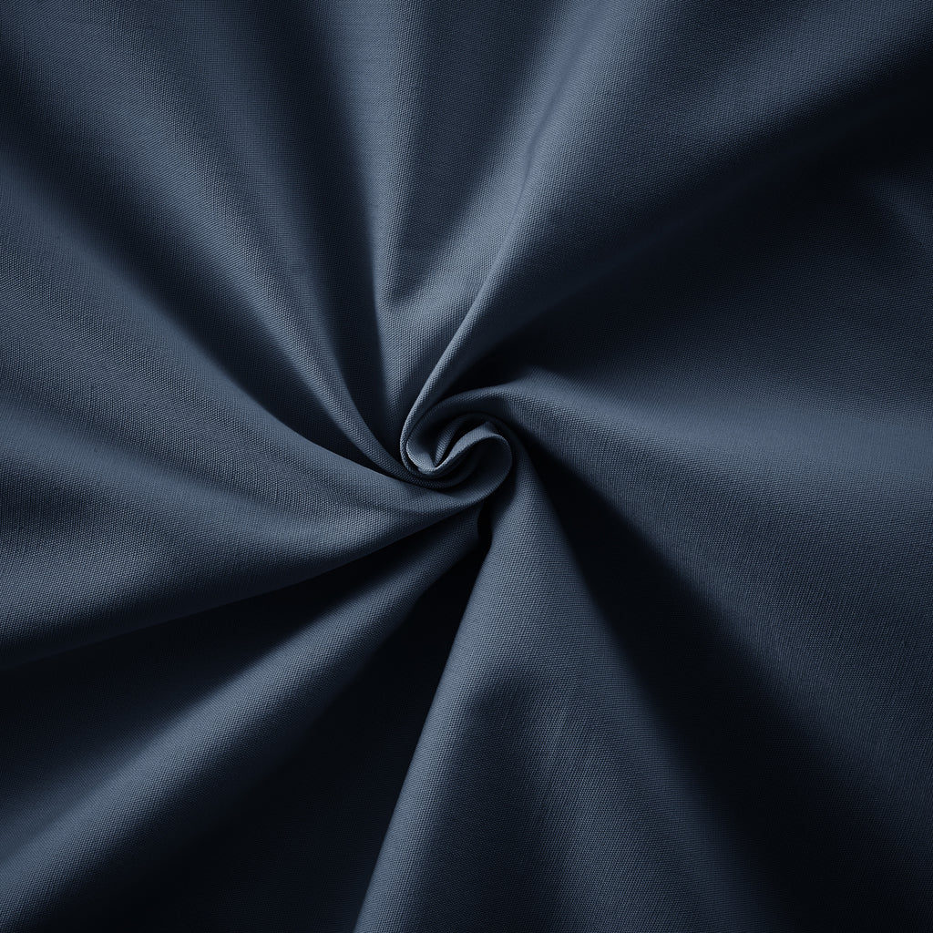 Bally - Taie De Traversin Percale Unie - 100% Coton - Bleu Nuit
