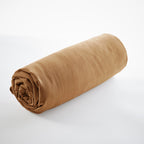 Bally - Drap Housse Percale Unie - 100% Coton - Havane