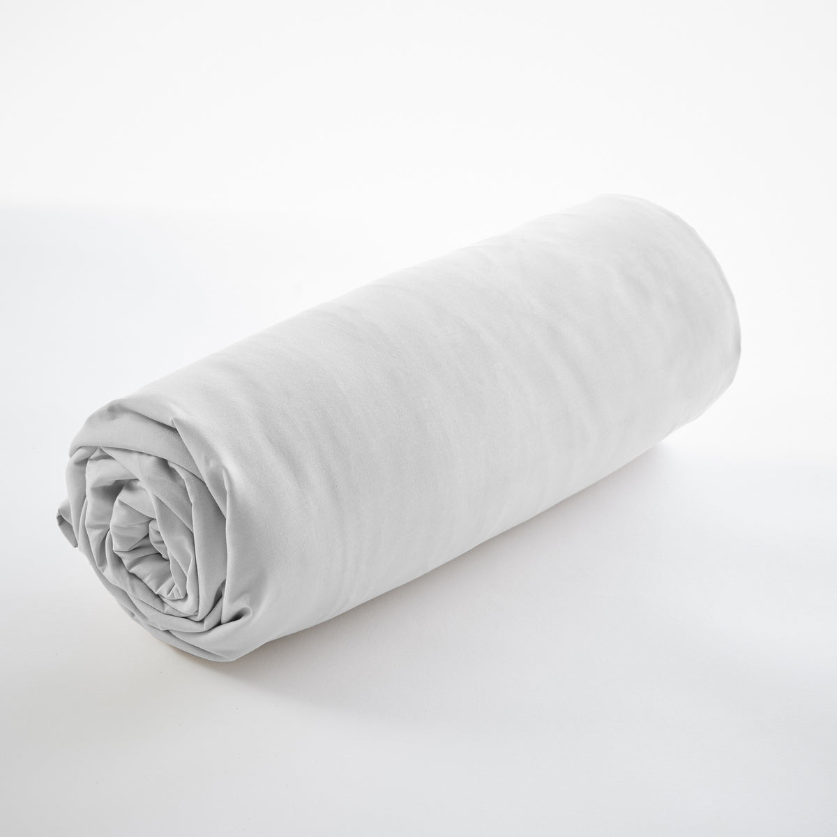 Bally - Drap Housse Percale Unie - 100% Coton - Neige