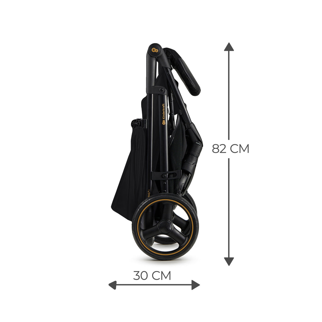 Silla de paseo Trig 3 Negra