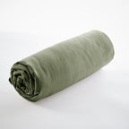 Bally - Drap Housse Percale Unie - 100% Coton - Thym