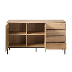 Lenny - Buffet 4 Tiroirs / 2 Portes