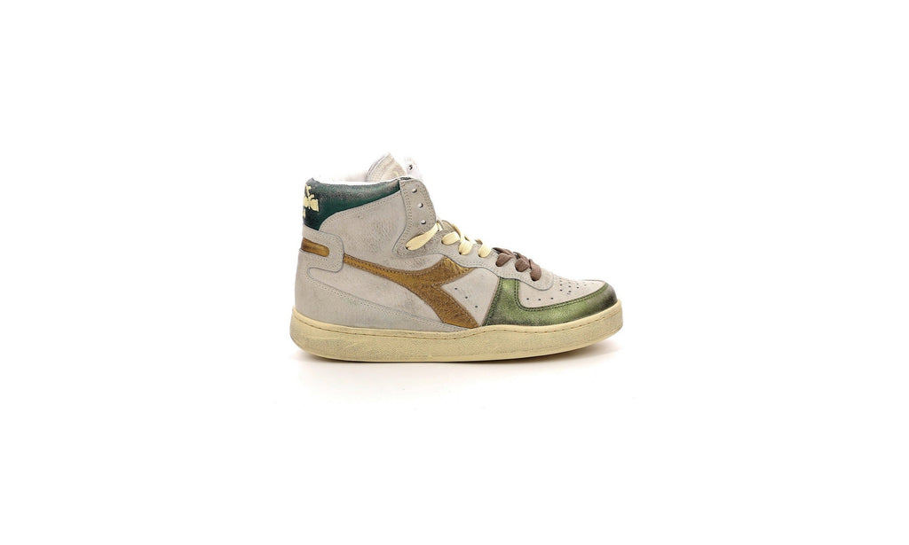 Sneakers Haut Mi Basket Metal - Oyster White/ D Oe - Femme
