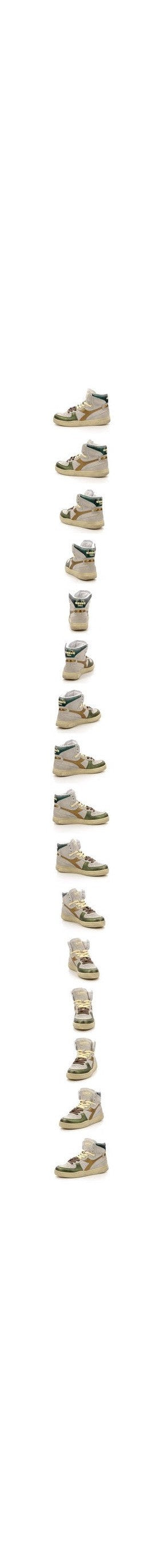 Sneakers Haut Mi Basket Metal - Oyster White/ D Oe - Femme