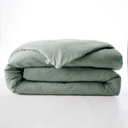Bally - Housse De Couette Percale Unie - 100% Coton - Céladon
