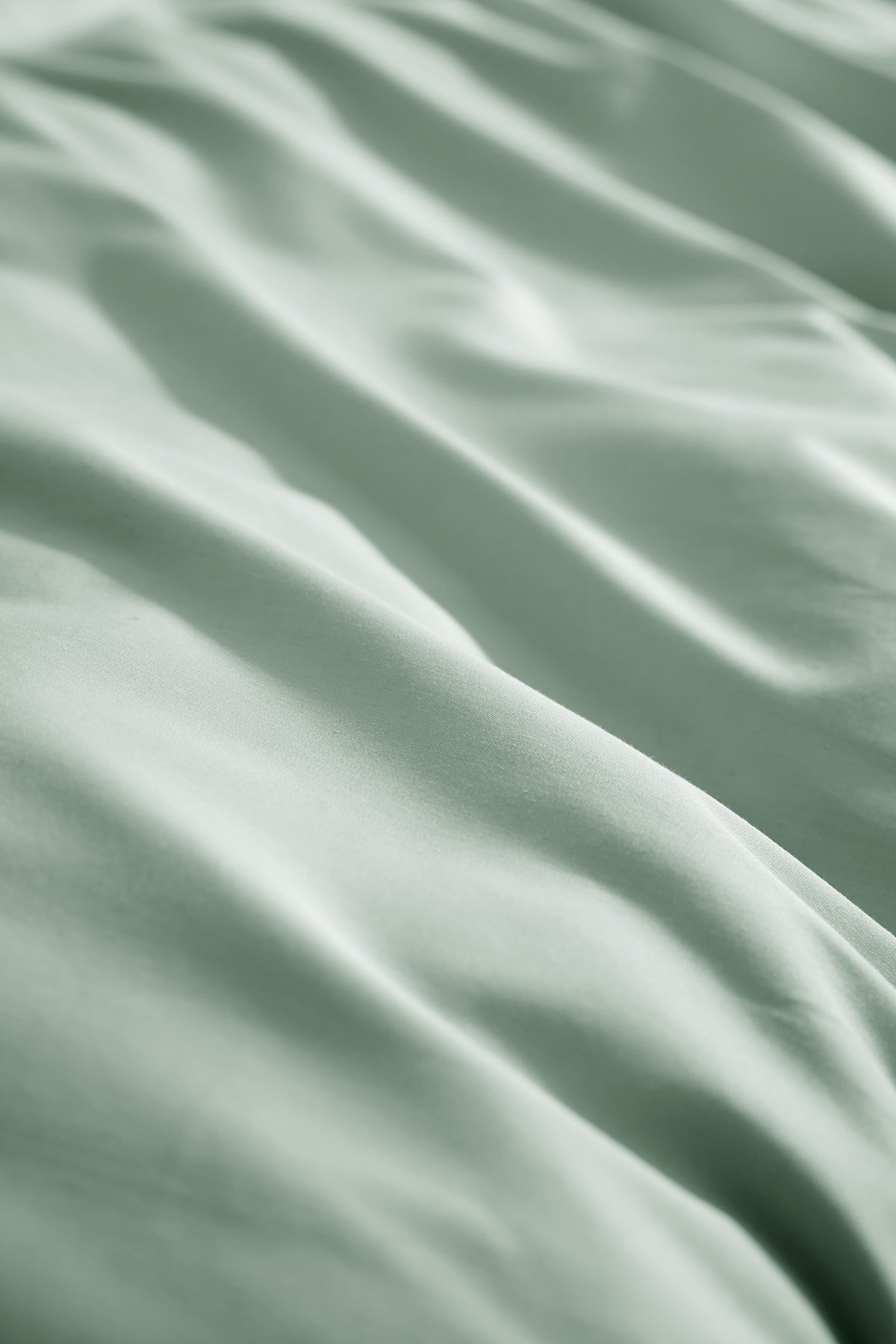 Bally - Housse De Couette Percale Unie - 100% Coton - Céladon