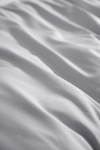 Bally - Housse De Couette Percale Unie - 100% Coton - Galet