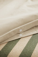 Bally - Housse De Couette Percale Unie - 100% Coton - Sable