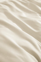 Bally - Housse De Couette Percale Unie - 100% Coton - Sable