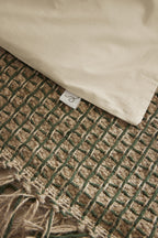 Bally - Housse De Couette Percale Unie - 100% Coton - Sable