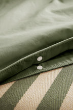 Bally - Housse De Couette Percale Unie - 100% Coton - Thym