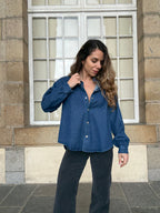 Livia denim overshirt