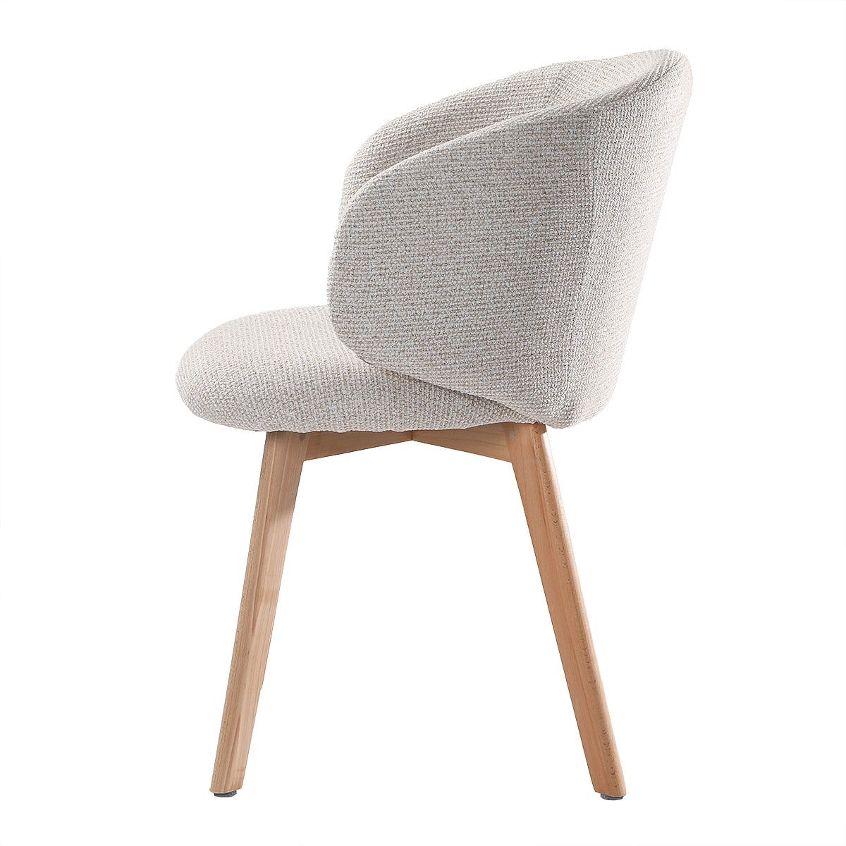 Solène - Lot De 2 Chaises - Tissu