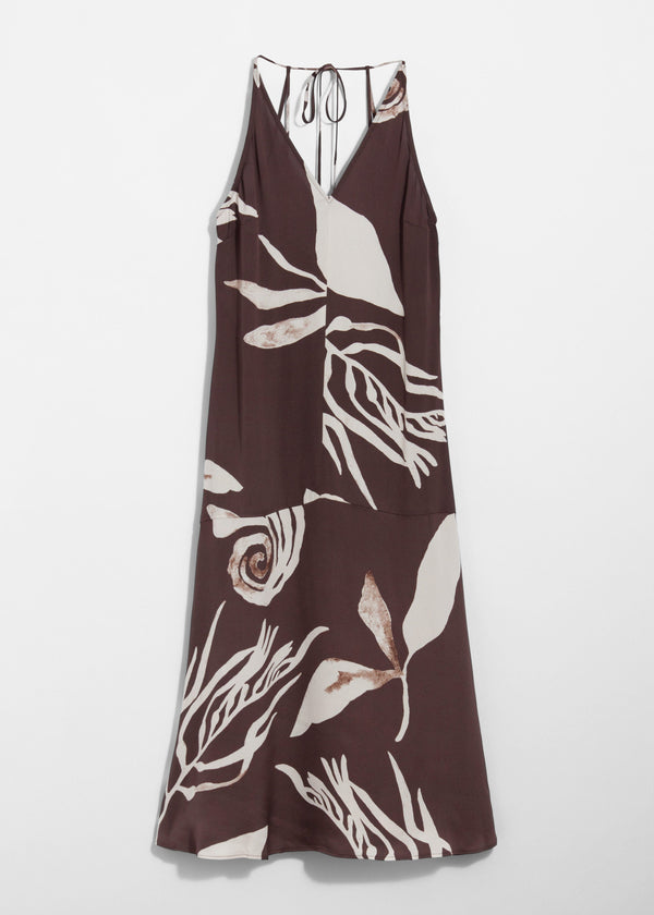 St Hira Dress - Brown