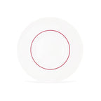 Ligne - Fauchon - 6 Assiettes Plates - 29Cm - Blanc