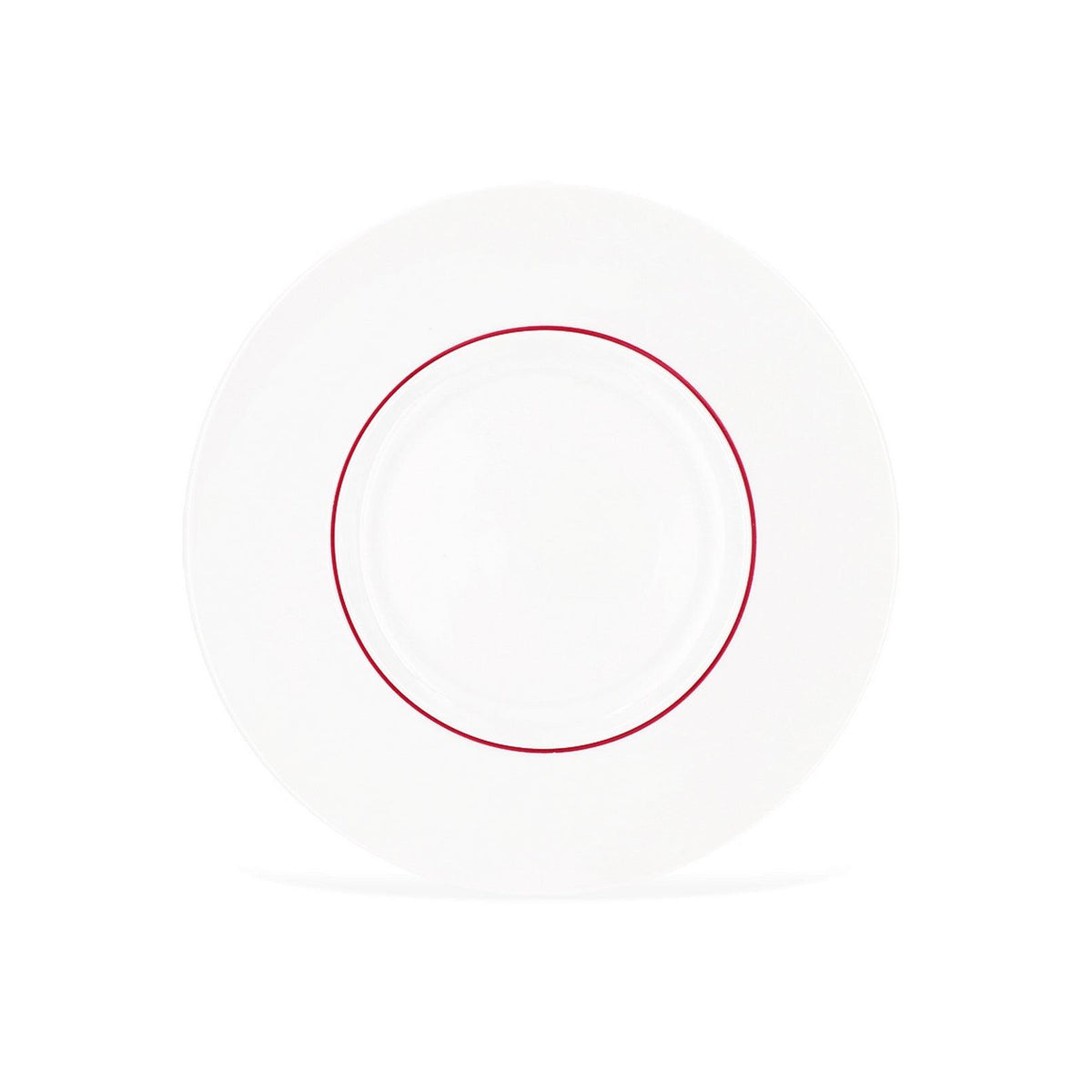 Ligne - Fauchon - 6 Assiettes Plates - 29Cm - Blanc