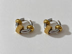 Boucles D'Oreilles Nuvia - Bicolore - Deux Versions Disponibles