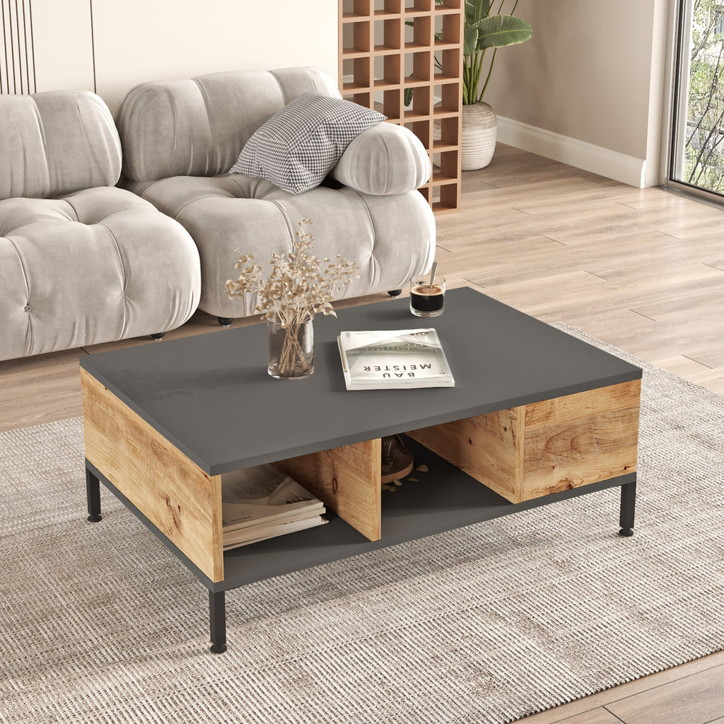 Tables Basses Rl2-Aa - Pin Atlantique / Anthracite