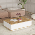 Tables Basses Fr14-Aw - Pin Atlantique / Blanc
