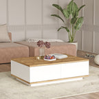 Tables Basses Fr14-Aw - Pin Atlantique / Blanc