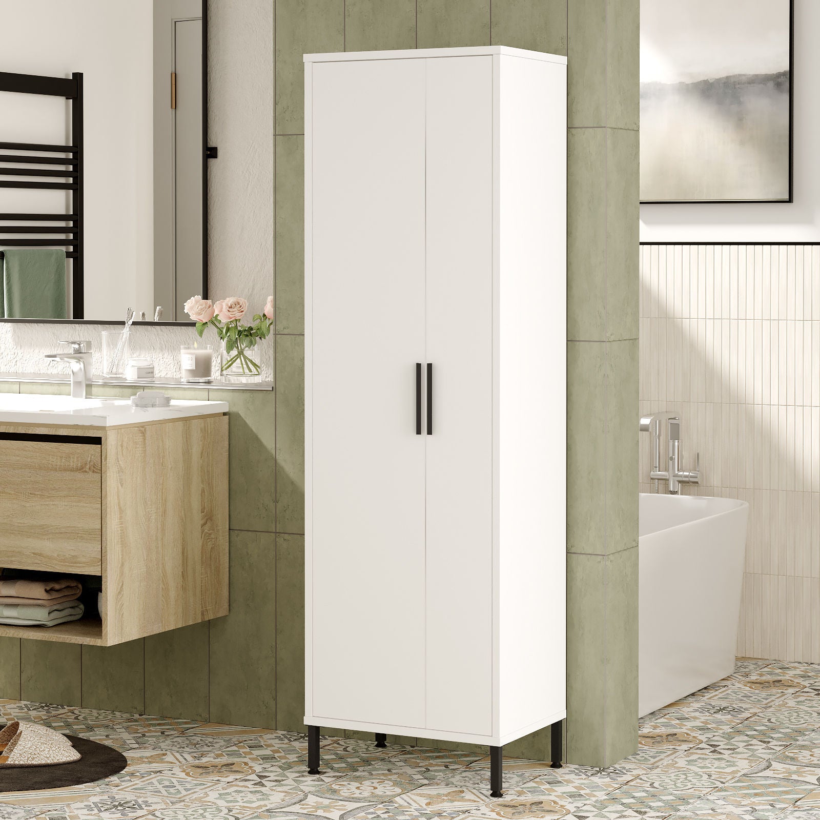 Meubles Polyvalents Dy1-W - Blanc