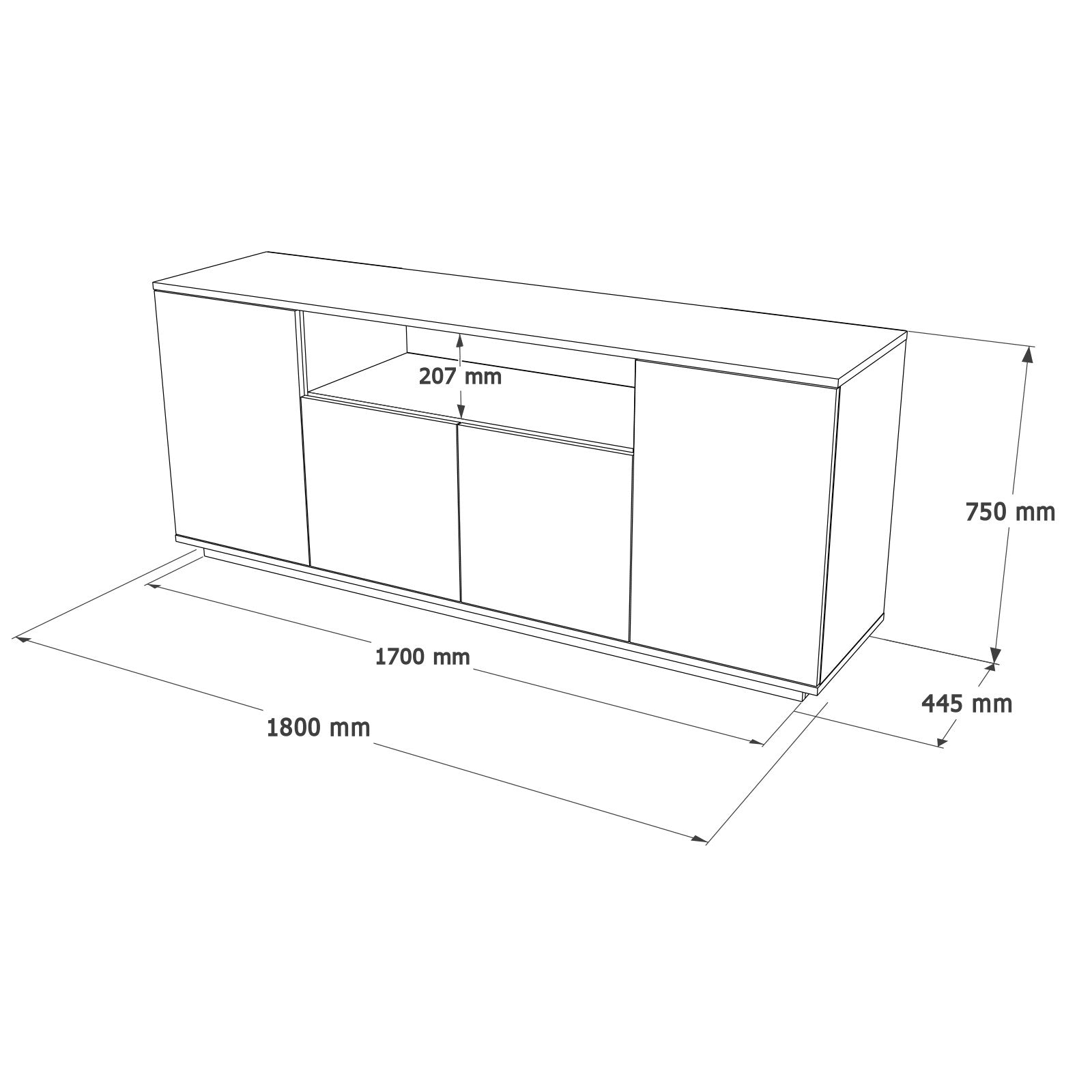 Consoles Fr15-Aa - Pin Atlantique / Anthracite