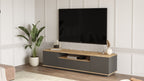 Meubles Tv Fr7-Aa - Pin Atlantique / Anthracite