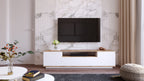 Meubles Tv Fr7-Aw - Pin Atlantique / Blanc