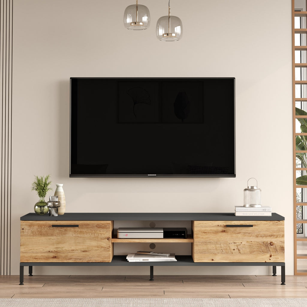 Ensembles De Meubles De Salon Rl5-Aa - Pin Atlantique / Anthracite