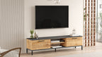 Meubles Tv Rl1-Aa - Pin Atlantique / Anthracite