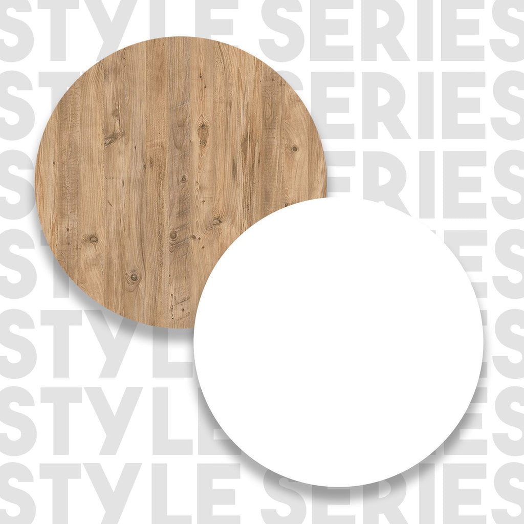 Tables De Bar St1-Aw - Pin Atlantique / Blanc