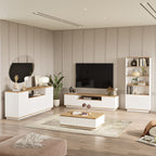 Ensembles De Meubles De Salon Fr19-Aw - Pin Atlantique / Blanc