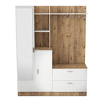 Meubles D'Entrée Dd5-Aw - Pin Atlantique / Blanc