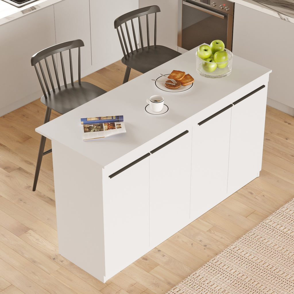 Tables De Cuisine Or1-W - Blanc