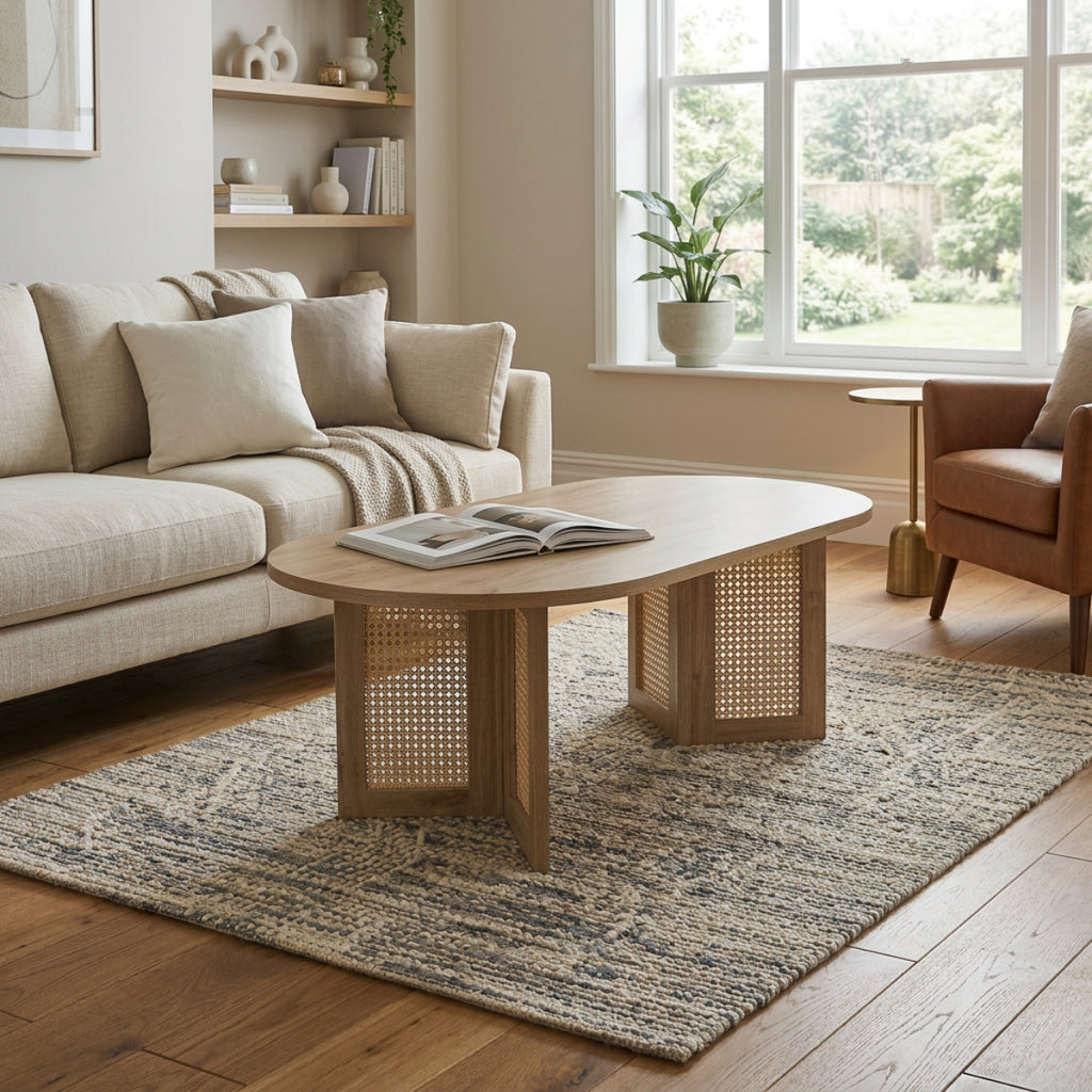 Talia - Table Basse - Rotin