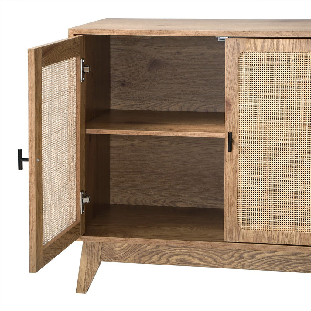 Alia - Buffet 3 Portes - Rotin Naturel