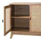 Alia - Buffet 3 Portes - Rotin Naturel