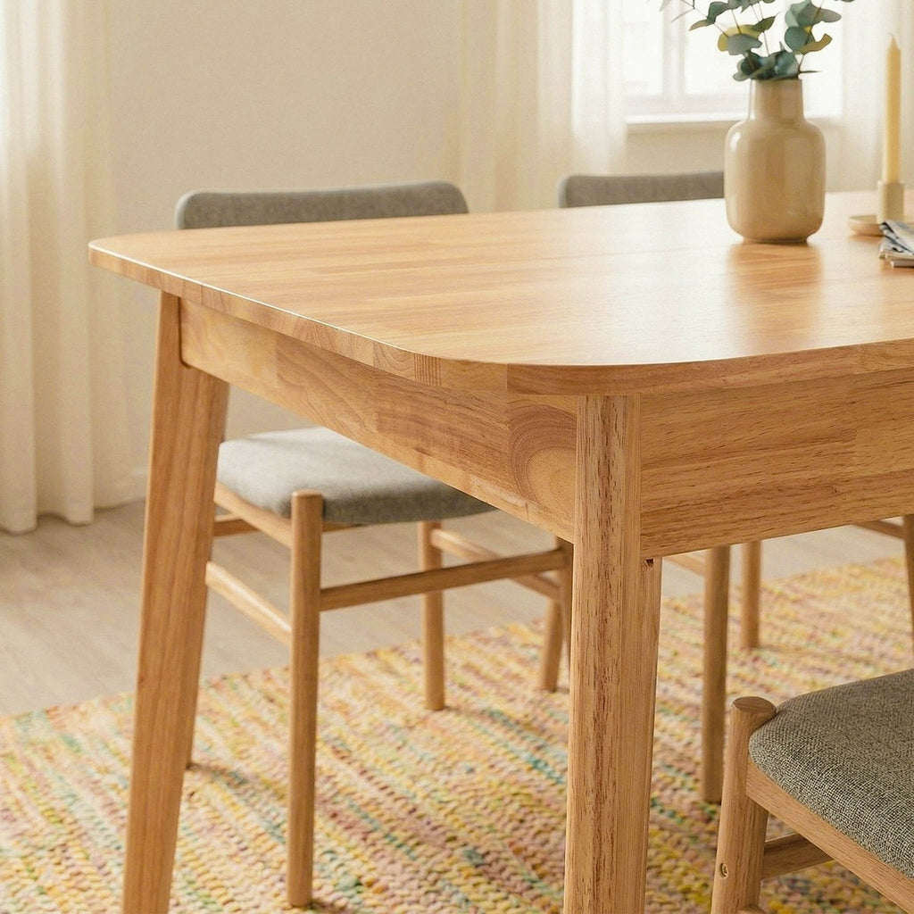 Soline - Table À Manger - Bois Massif