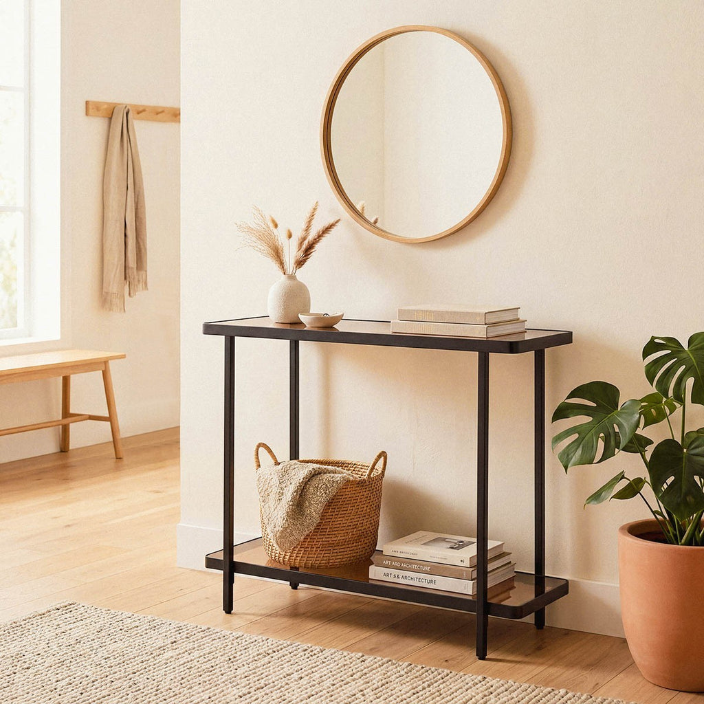 Ora - Console - Verre Fumé