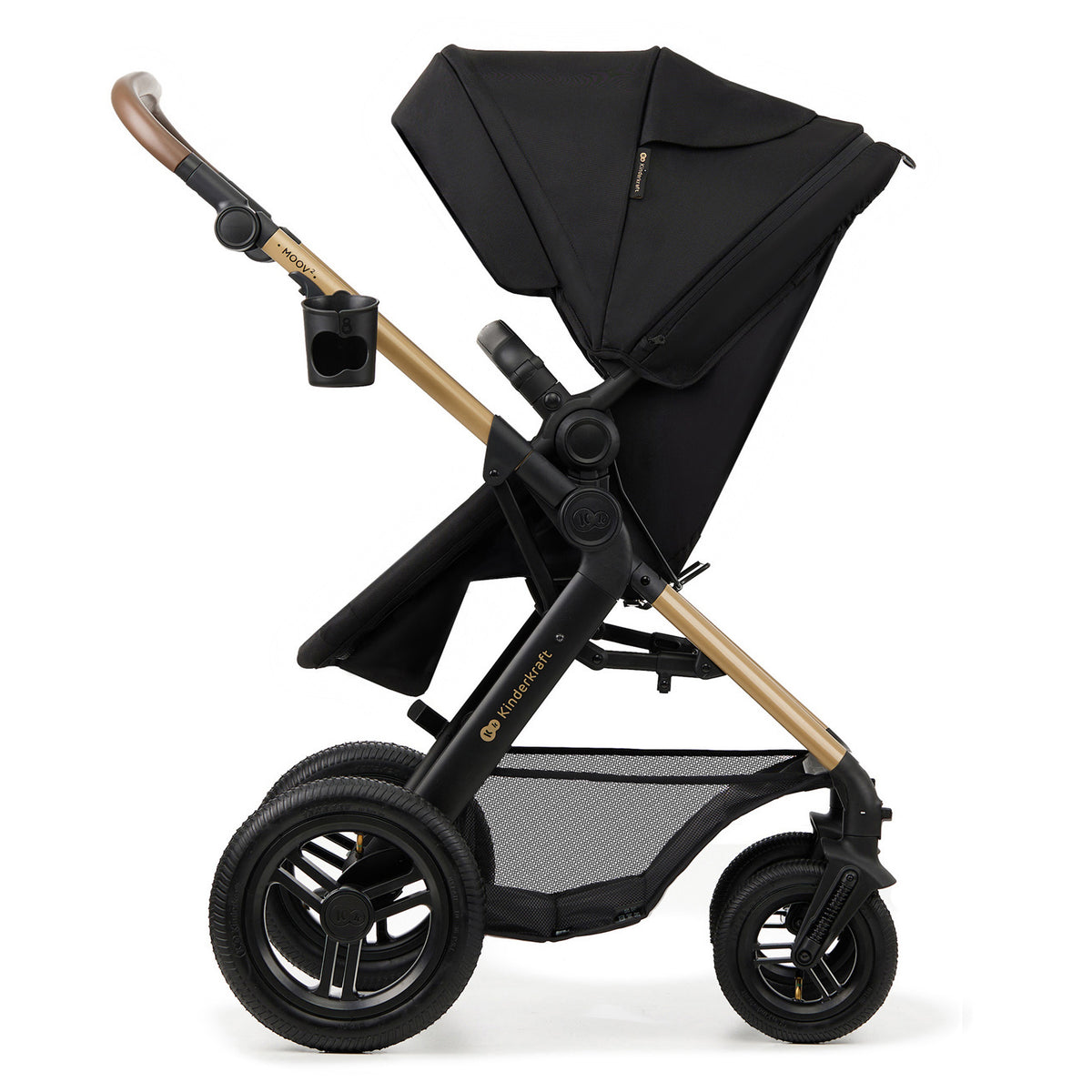 4-in-1 Multifunctional Stroller Moov 2 Air Black