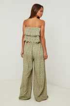 Shirt And Shorts Set - Khaki