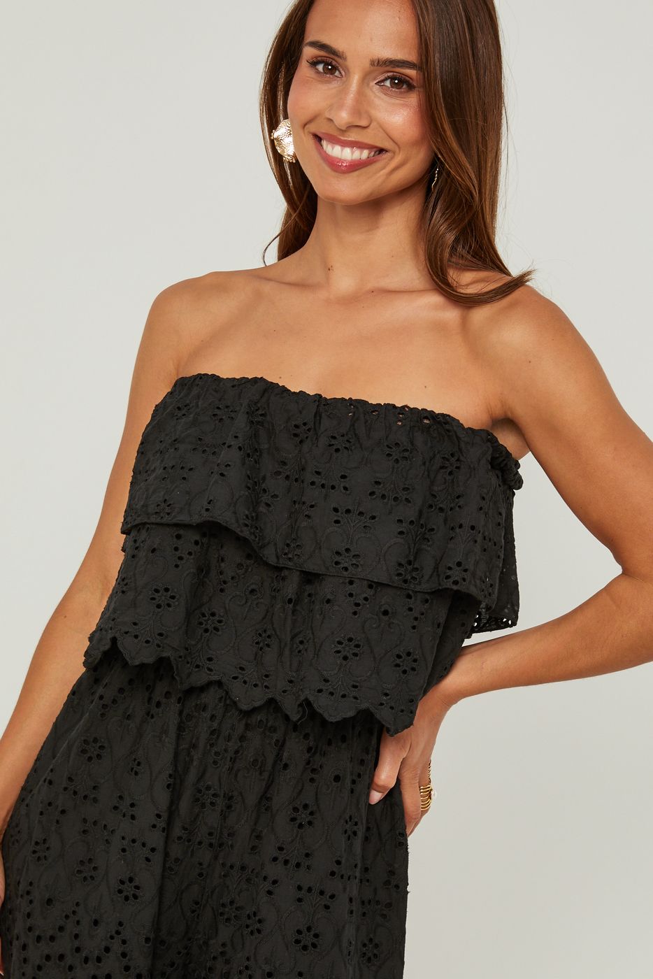 Conjunto de camisa y pantalón - Negro