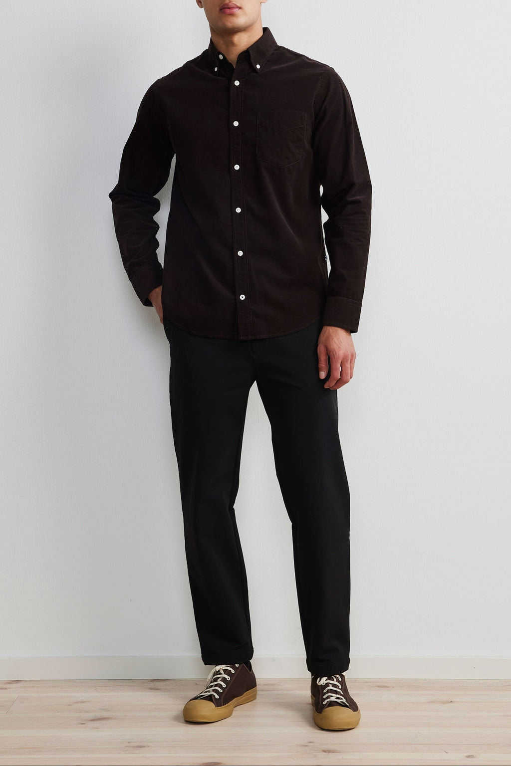 Levon Shirt - Dark Wine