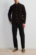 Levon Shirt - Dark Wine