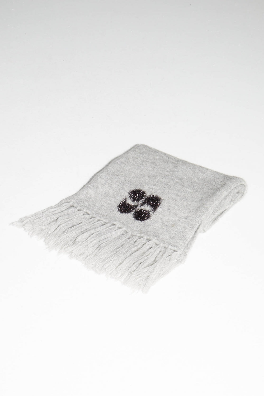 Chill Gray Scarf 100% Extra Virgin Wool Made In Portugal