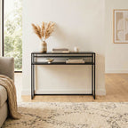 Olli - Console Table - Black Metal
