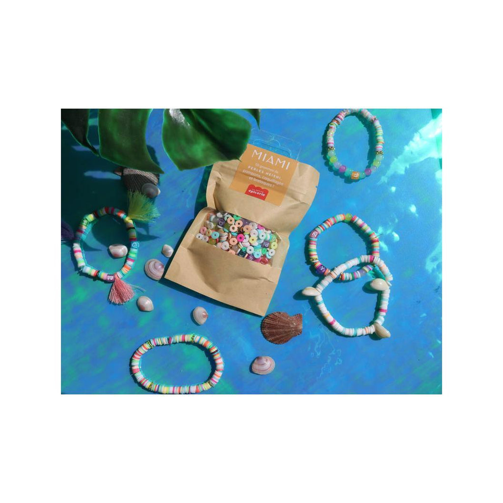 Mélange De Perles Heishi Et De Breloques - Miami