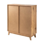Alia - Tall Sideboard with 2 Doors/2 Drawers - Rattan